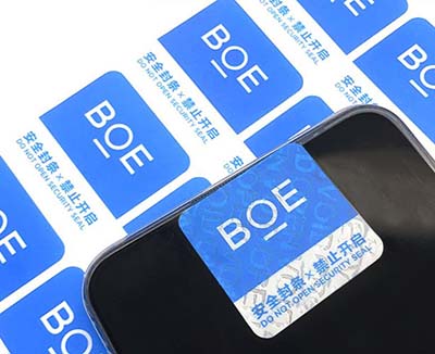 custom security seal label china